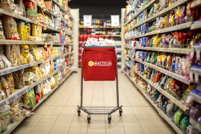 Emissioni trasporto flussi distribuzione primari: prodotto a marchio Conad